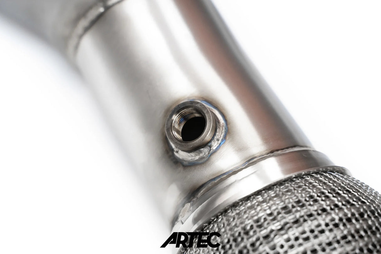 Artec V1 3.5" Cast Dump + Front Pipe