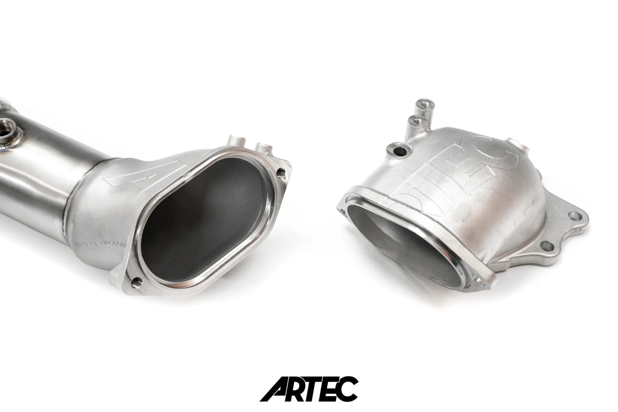 Artec V1 3.5" Cast Dump + Front Pipe