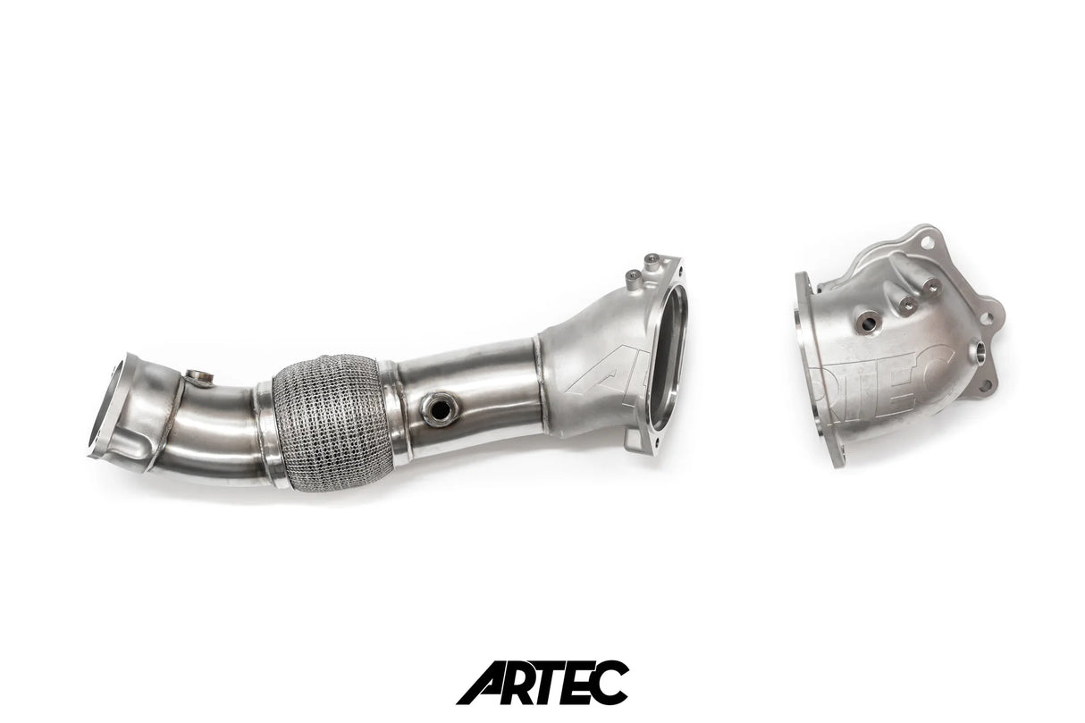 Artec V1 3.5" Cast Dump + Front Pipe