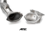 Artec V1 3.5" Cast Dump + Front Pipe