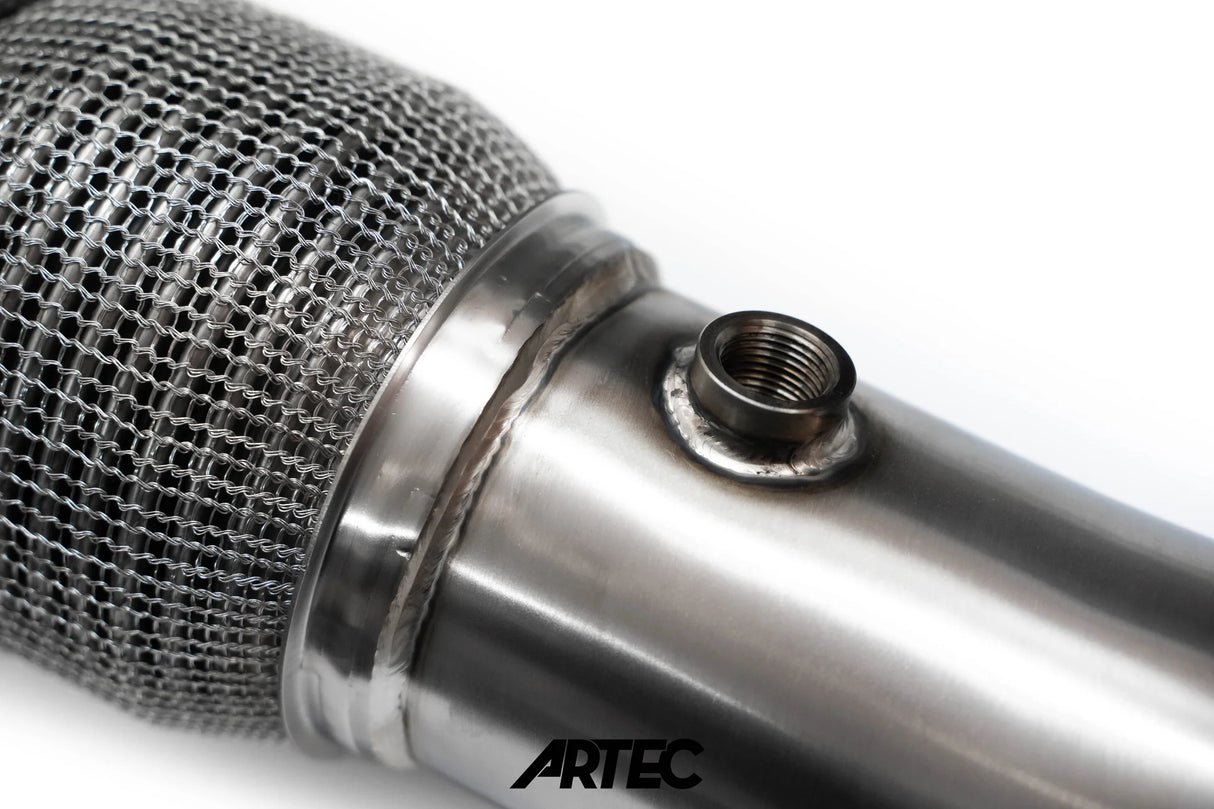 Artec V1 3.5" Cast Dump + Front Pipe