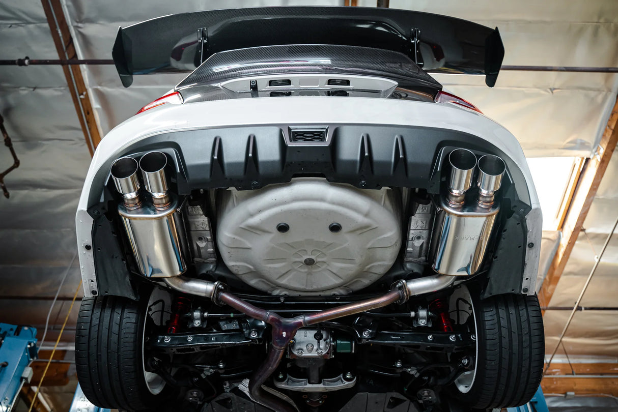 Remark Axle Back Muffler Exhaust System