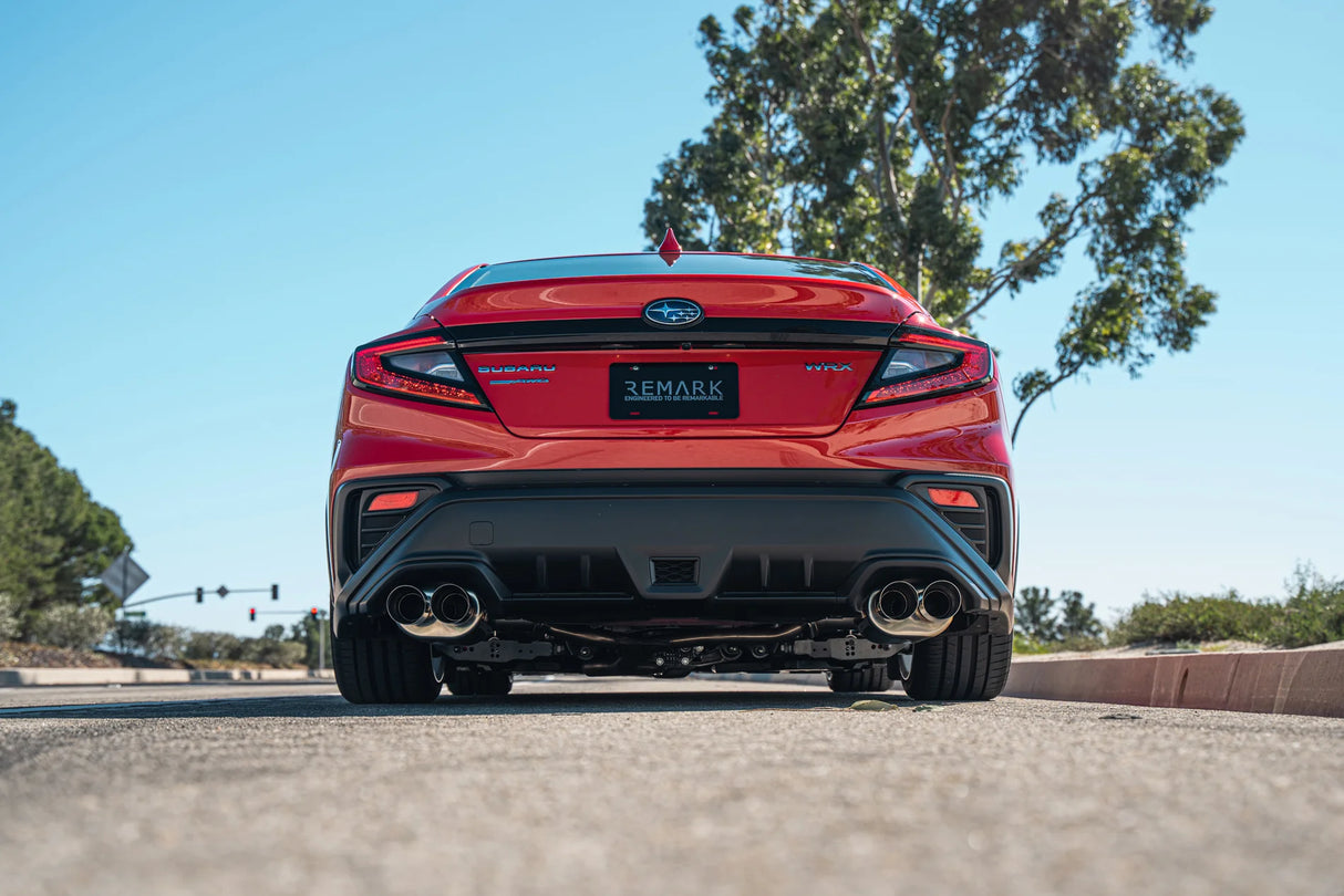 Remark Axle Back Muffler Exhaust System