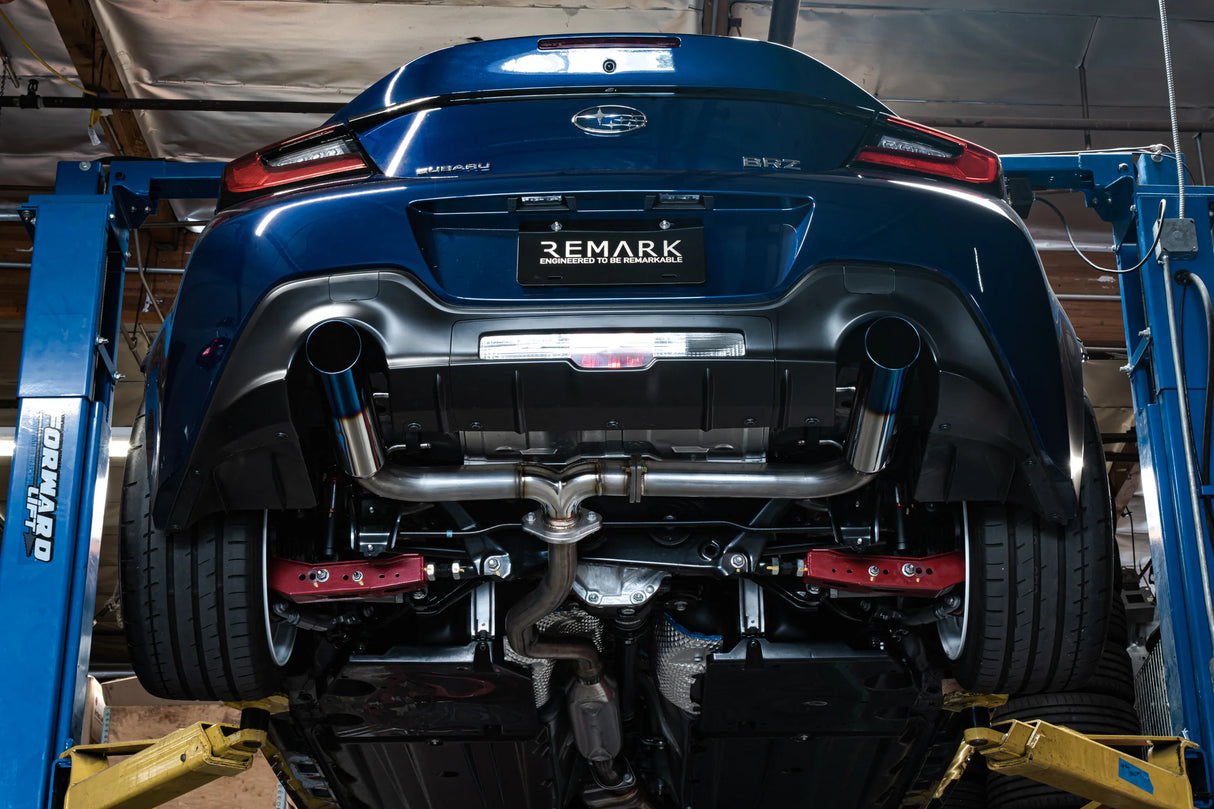 Remark Axle Back Exhaust System Boso Edition