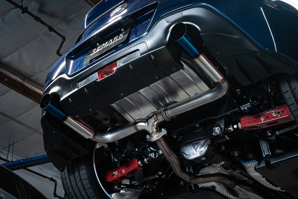 Remark Axle Back Exhaust System Boso Edition