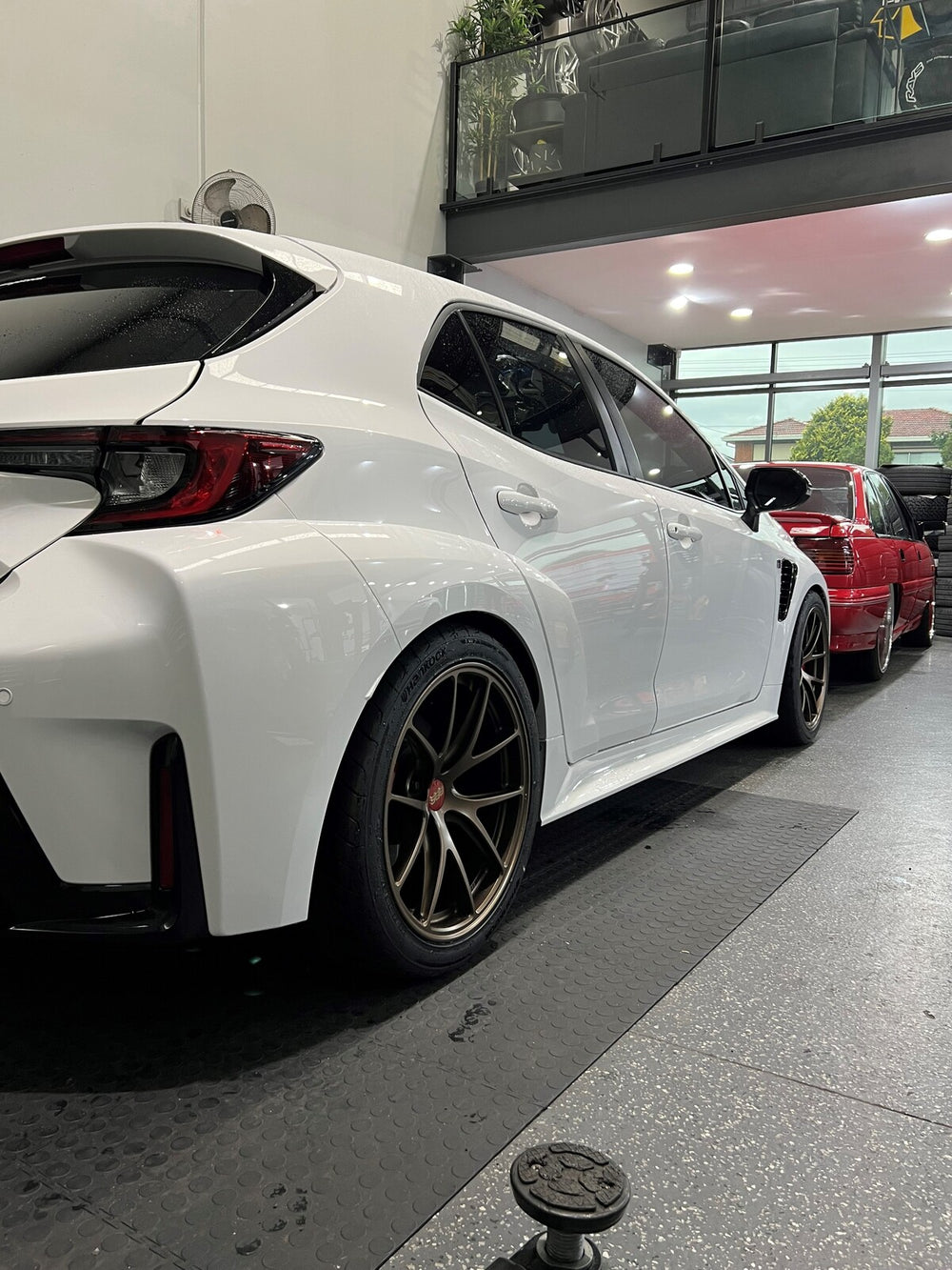 Custom Auto Perf Pattern Eibach Pro-Kit Performance Lowering Springs - Toyota GR Yaris/GR ...