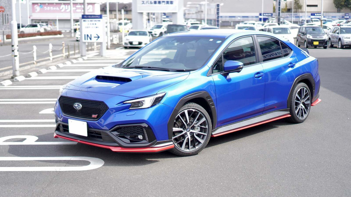 STI Genuine Cherry Blossom Side Spoiler Skirts