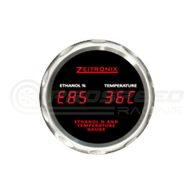 Zeitronix ECA 2 Ethanol Content Analyzer Kit w/Sensor and Dual E%/Temp Gauge