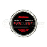 Zeitronix ECA 2 Ethanol Content Analyzer Kit w/Sensor and Dual E%/Temp Gauge