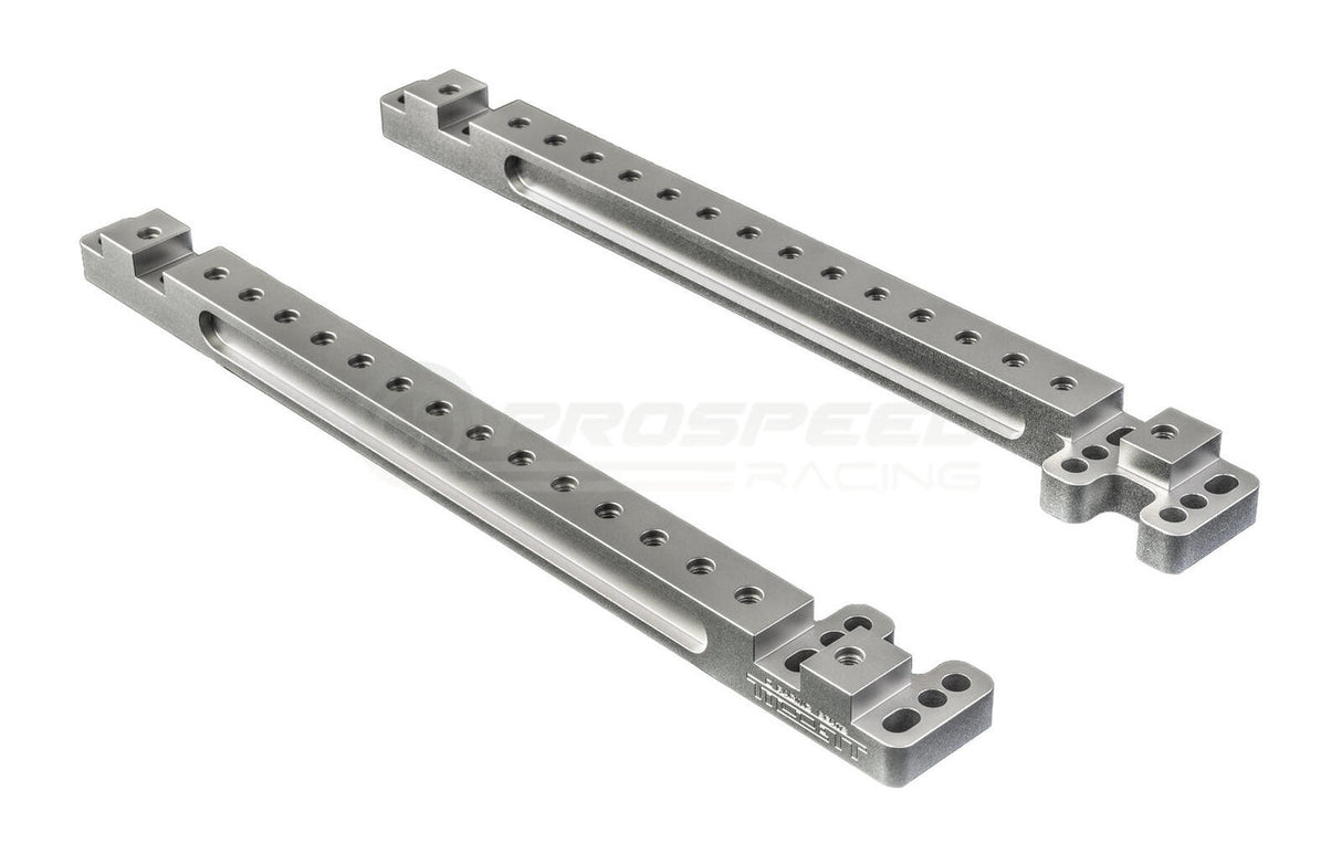Tillett ERAIL Billet Aluminium Fixed Seat Rail Set - Suits EBR/REBB5 Side Mounts | Pro Speed Racing