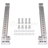 Tillett ERAIL Billet Aluminium Fixed Seat Rail Set - Suits EBR/REBB5 Side Mounts