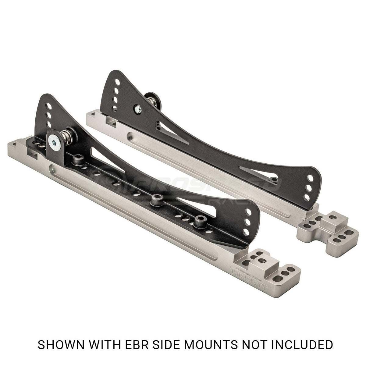 Tillett ERAIL Billet Aluminium Fixed Seat Rail Set - Suits EBR/REBB5 Side Mounts