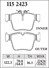 Dixcel ES Type Brake Pads