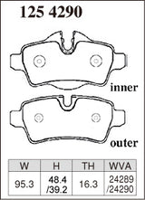 Dixcel ES Type Brake Pads