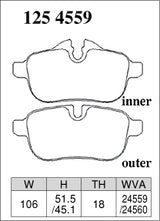 Dixcel ES Type Brake Pads