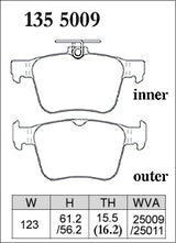 Dixcel ES Type Brake Pads