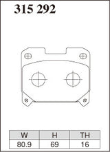 Dixcel ES Type Brake Pads
