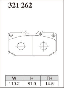 Dixcel ES Type Brake Pads