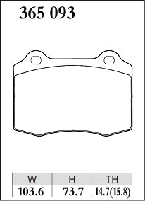 Dixcel ES Type Brake Pads