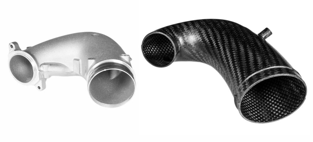 Eventuri Carbon Fibre Turbo Inlet Tube w/ No Flange