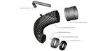 Eventuri Carbon Fibre Turbo Inlet Tube w/ No Flange