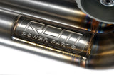 Roger Clark Motorsport Rotated V-Band Turbo Up Pipe & Down Pipe Kit - Precision Turbo Fitment