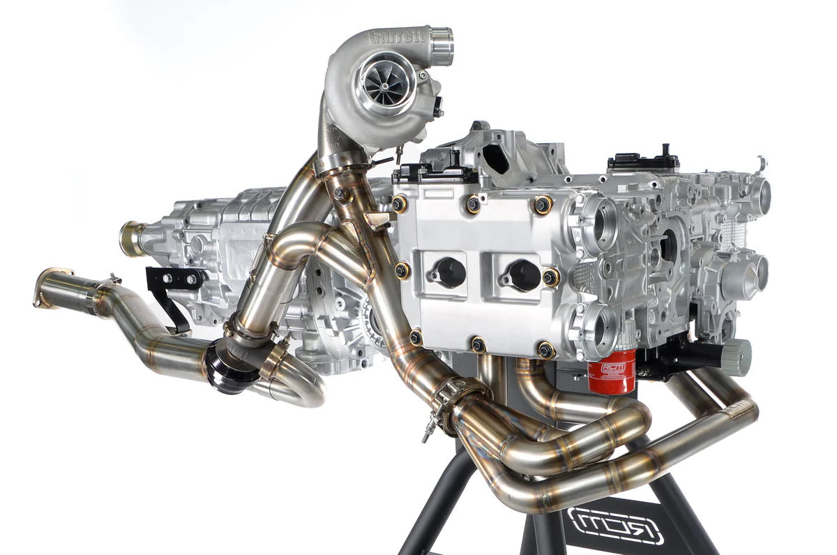 Roger Clark Motorsport Rotated V-Band Turbo Up Pipe & Down Pipe Kit - Precision Turbo Fitment