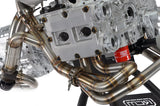 Roger Clark Motorsport Rotated V-Band Turbo Up Pipe & Down Pipe Kit - Precision Turbo Fitment