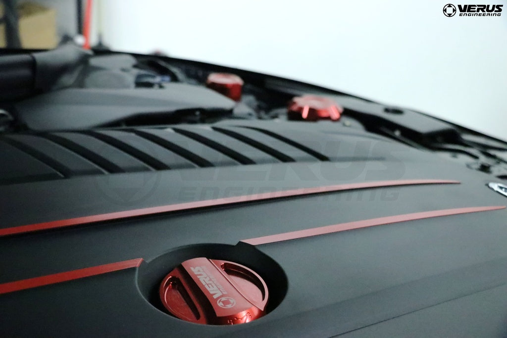 Verus Engineering Engine Bay Fluid Cap Kit