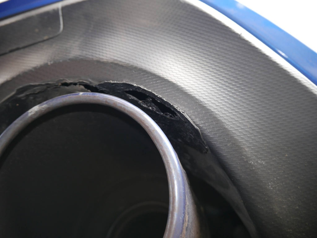 Verus Engineering Carbon Exhaust Cutout Cover RHS