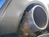 Verus Engineering Carbon Exhaust Cutout Cover RHS