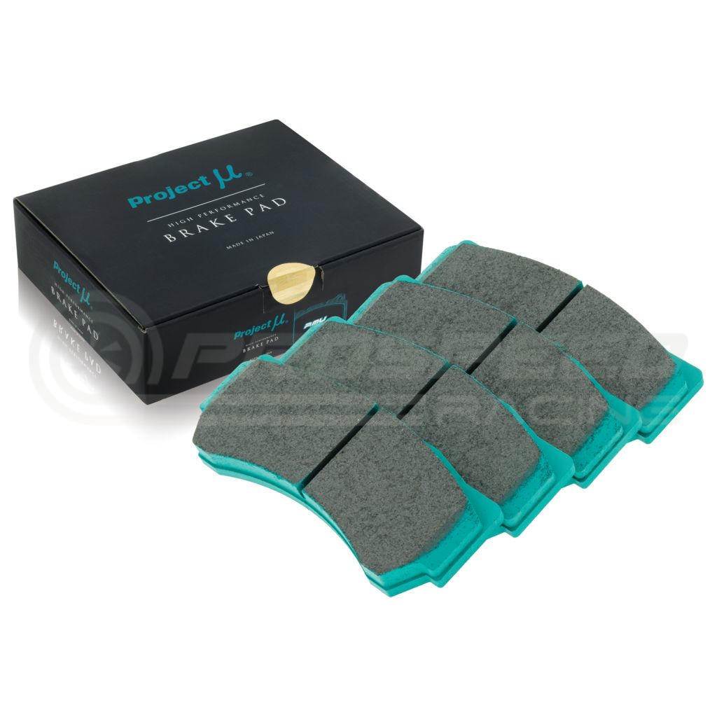 Project Mu HC+ Front Brake Pads - Alcon CAR97 Mono 6 16mm (6-Piston) F1381-HC+ | Pro Speed Racing