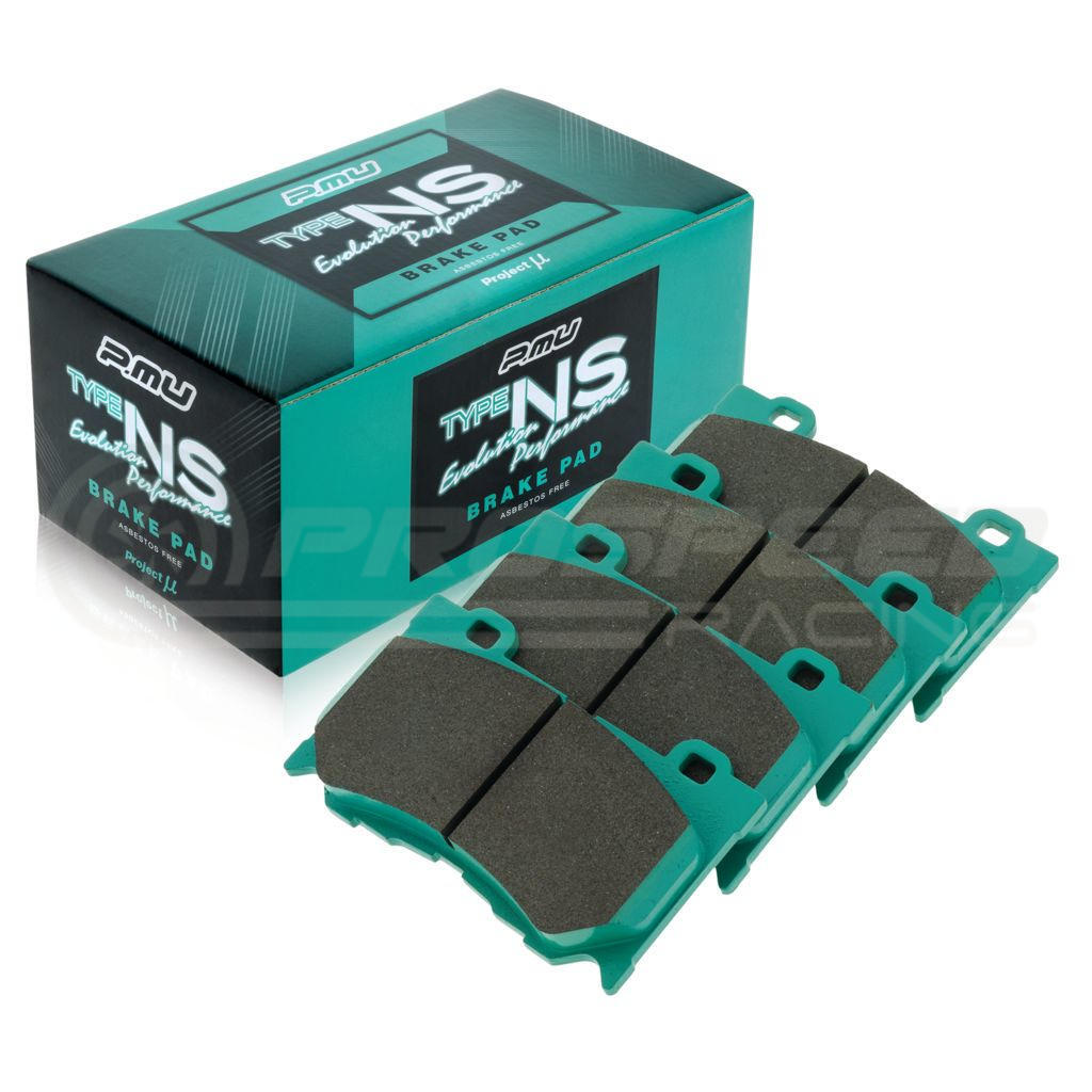 Project Mu NS-EP Front Brake Pads - Nissan 370Z Z34/Infiniti G37 V36 F210-NS-EP | Pro Speed Racing