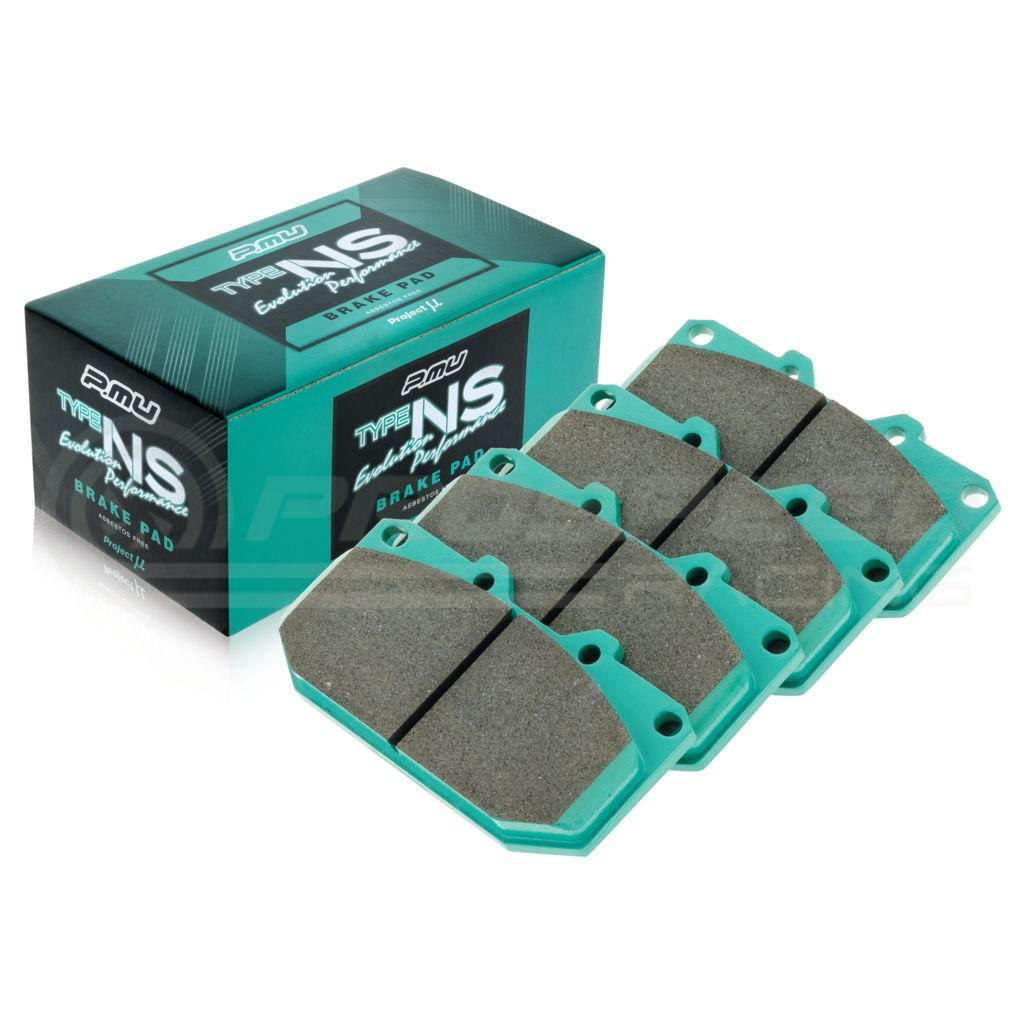 Project Mu NS-EP Front Brake Pads - Subaru WRX 99-07/Nissan S14/S15/R32/R33/R34 F236-NS-EP | Pro Spe
