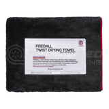 Fireball Black Fox Microfibre Twist Drying Towel - 70x45cm FB-TDT-70X45 | Pro Speed Racing