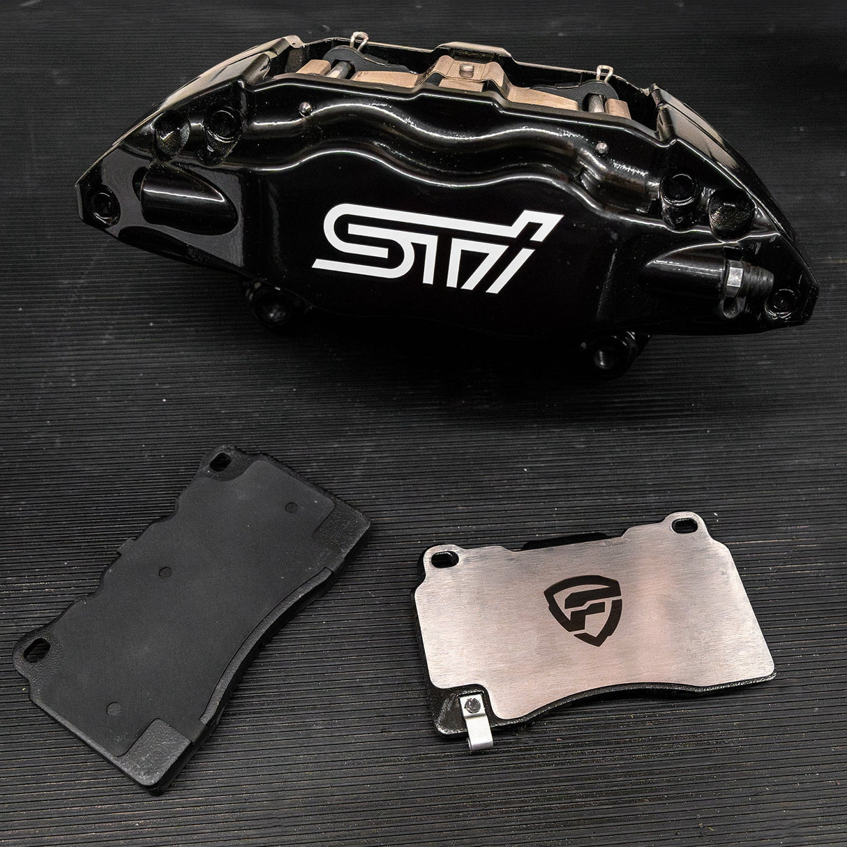 FactionFab Titanium Front Brake Shim Set