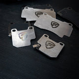 FactionFab Titanium Rear Brake Shim Set