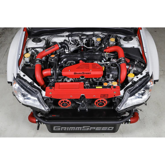 GrimmSpeed FMIC Piping Kit - Red