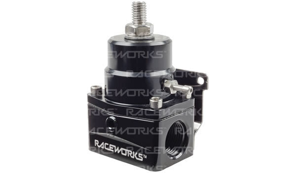 Raceworks EFI Adjustable FPR Fuel Pressure Regulator 3x AN-10 ORB Ports