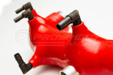 PSR Silicone Turbo Inlet + Post MAF SFB Combo RED