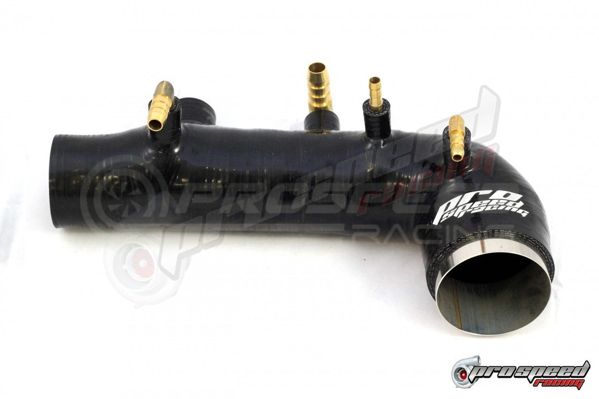 PSR Silicone Turbo Inlet + Post MAF SFB Combo BLACK - Subaru WRX & STI 01-07/FXT 03-08