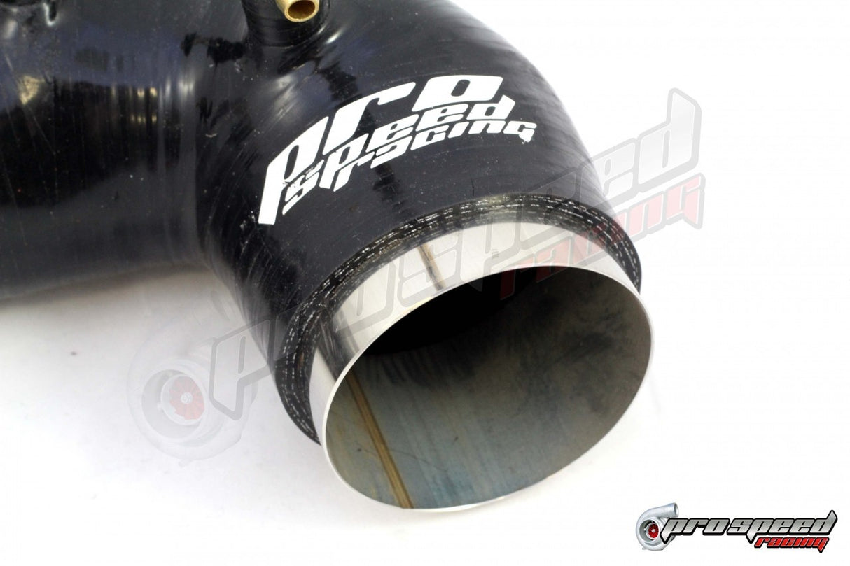 PSR Silicone Turbo Inlet + Post MAF SFB Combo BLACK - Subaru WRX & STI 01-07/FXT 03-08