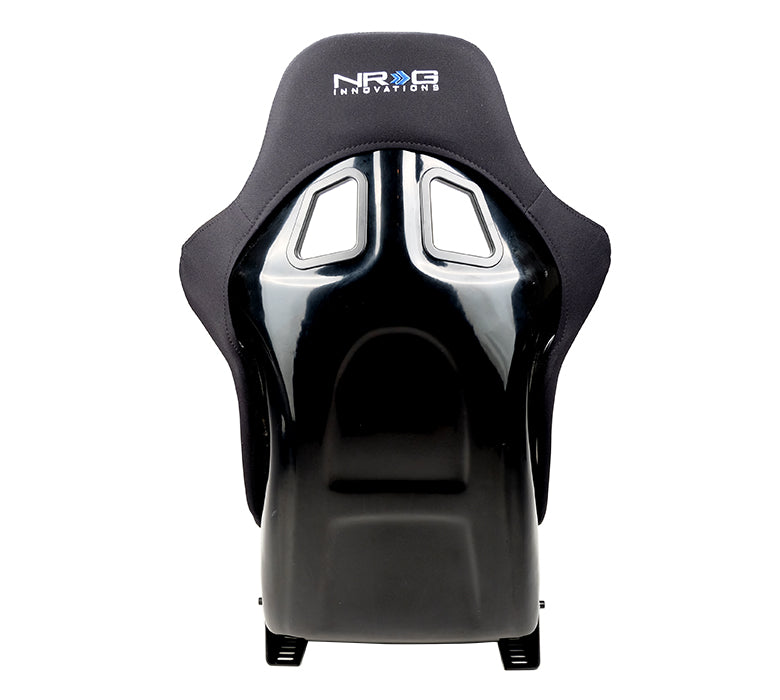 NRG FRP Race Bucket Seat Medium - Black Shell/Black Cloth