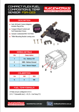 Raceworks Flex Fuel Sensor