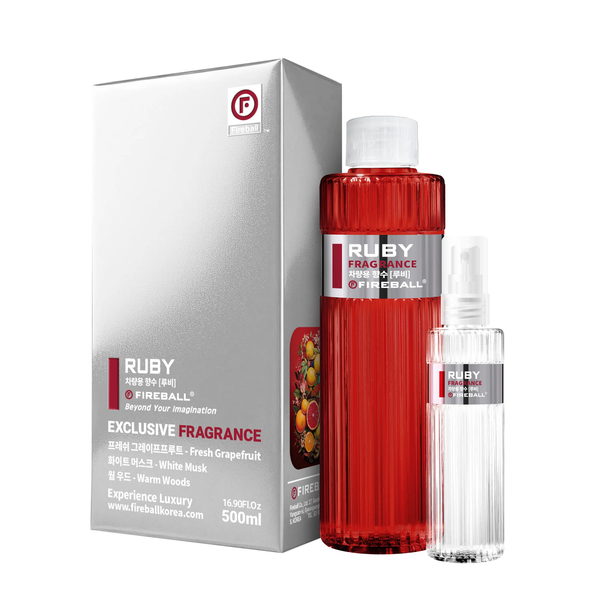 Fireball Ruby Car Fragrance Premium Interior Scent - 500ml