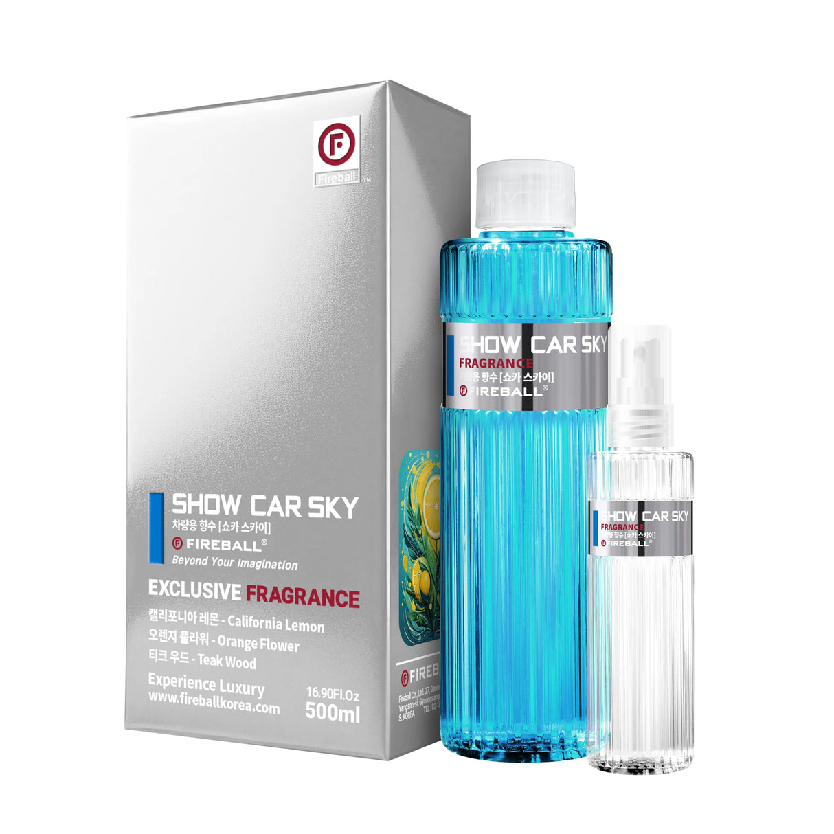 Fireball Show Car Sky Car Fragrance Premium Interior Scent - 500ml
