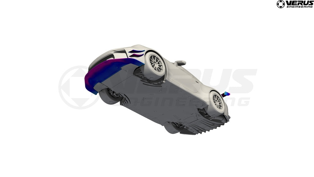Verus Engineering Carbon Polyweave Front Splitter Kit