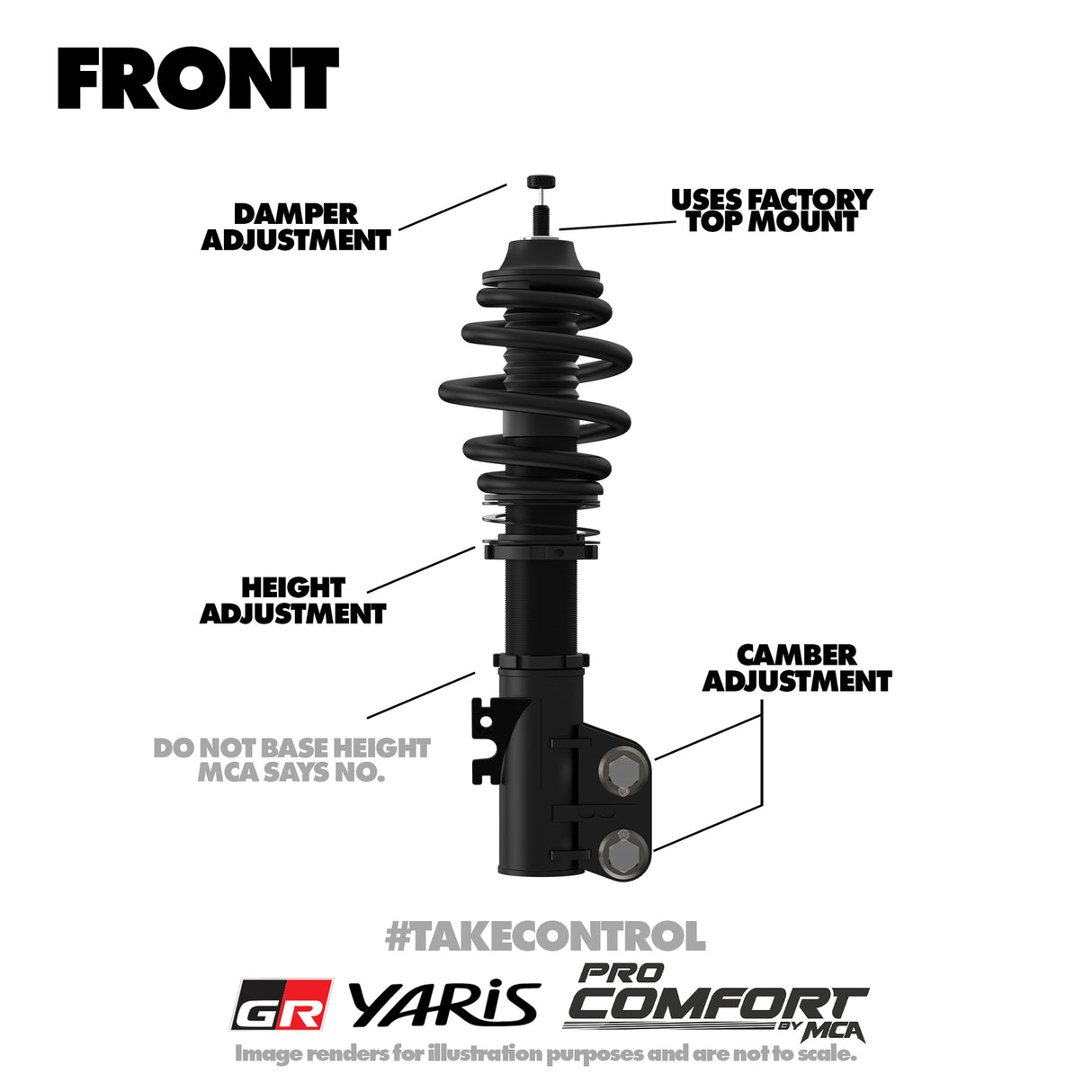 MCA Pro Comfort Coilovers