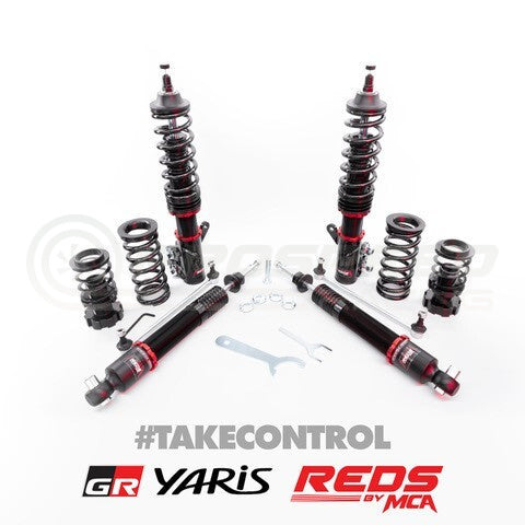 MCA Race Red Series Coilovers - Toyota GR Yaris XPA16R GRYAR-RS | Pro Speed Racing