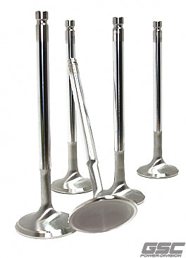 GSC 33mm (+1mm) Chrome Polished Exhaust Valve SINGLE - Subaru EJ20/EJ257 GSC2017-01 | Pro Speed